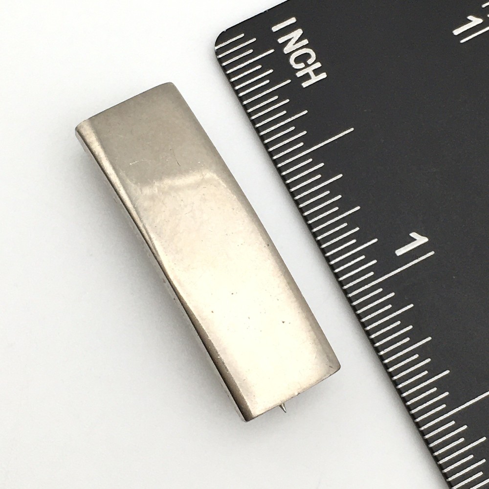 6g Vintage Sterling Silver Bar Pin Brooch Marked Sterling Tested #10