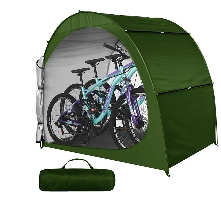 4-Bike Waterproof Storage Shelter – Spacious & Sturdy-image
