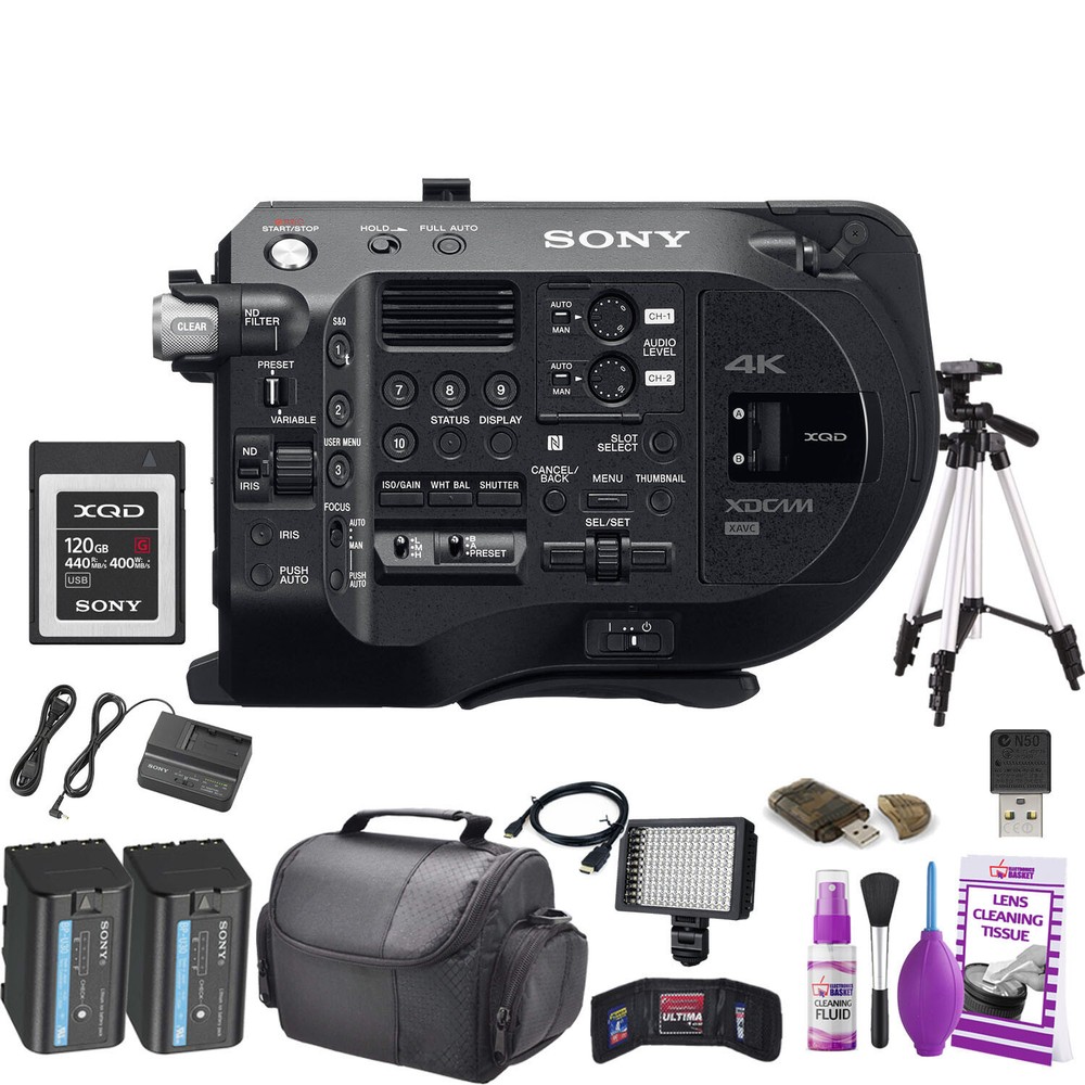 Sony PXW-FS7M2 XDCAM Super 35 Camera System Professional Camcorder Kit