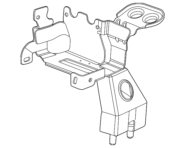 ABS Modulator Bracket for LS GM Parts 13264385 Replacement