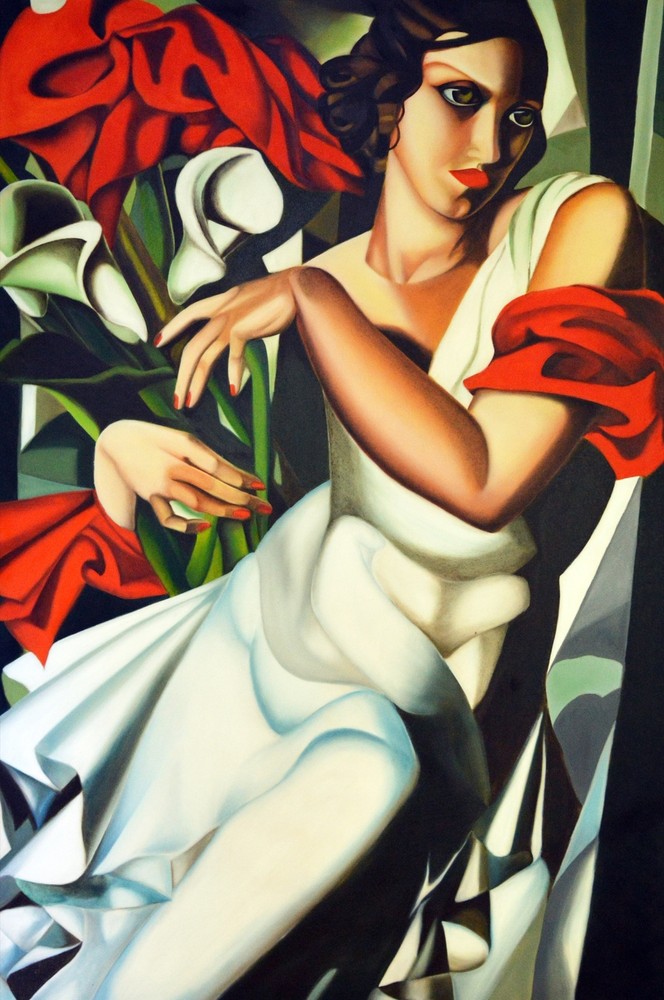 Decor Poster.Home room art.Interior design.Lempika fashion woman painting.7302