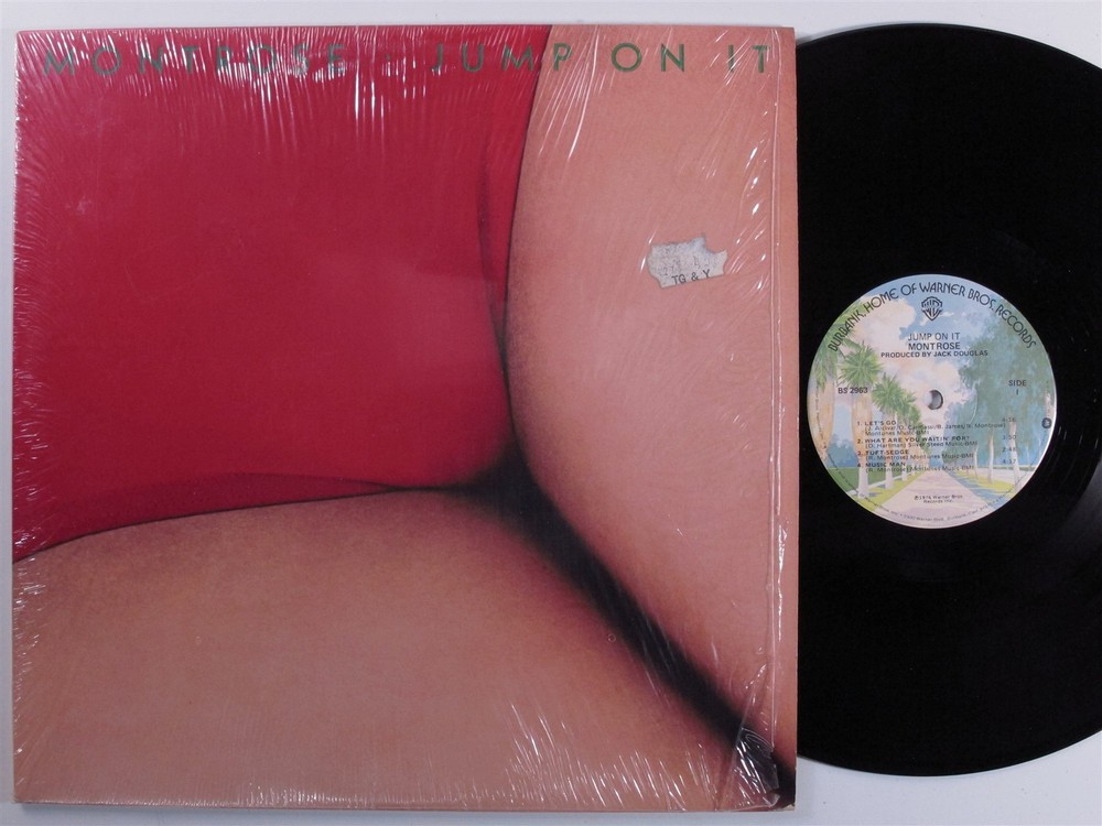 MONTROSE Jump On It WARNER BROS LP VG+ SHRINK f