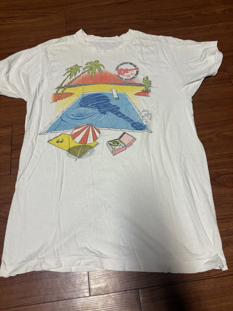 Vintage The Monkees Summer Tour 1987 T Shirt Size Medium