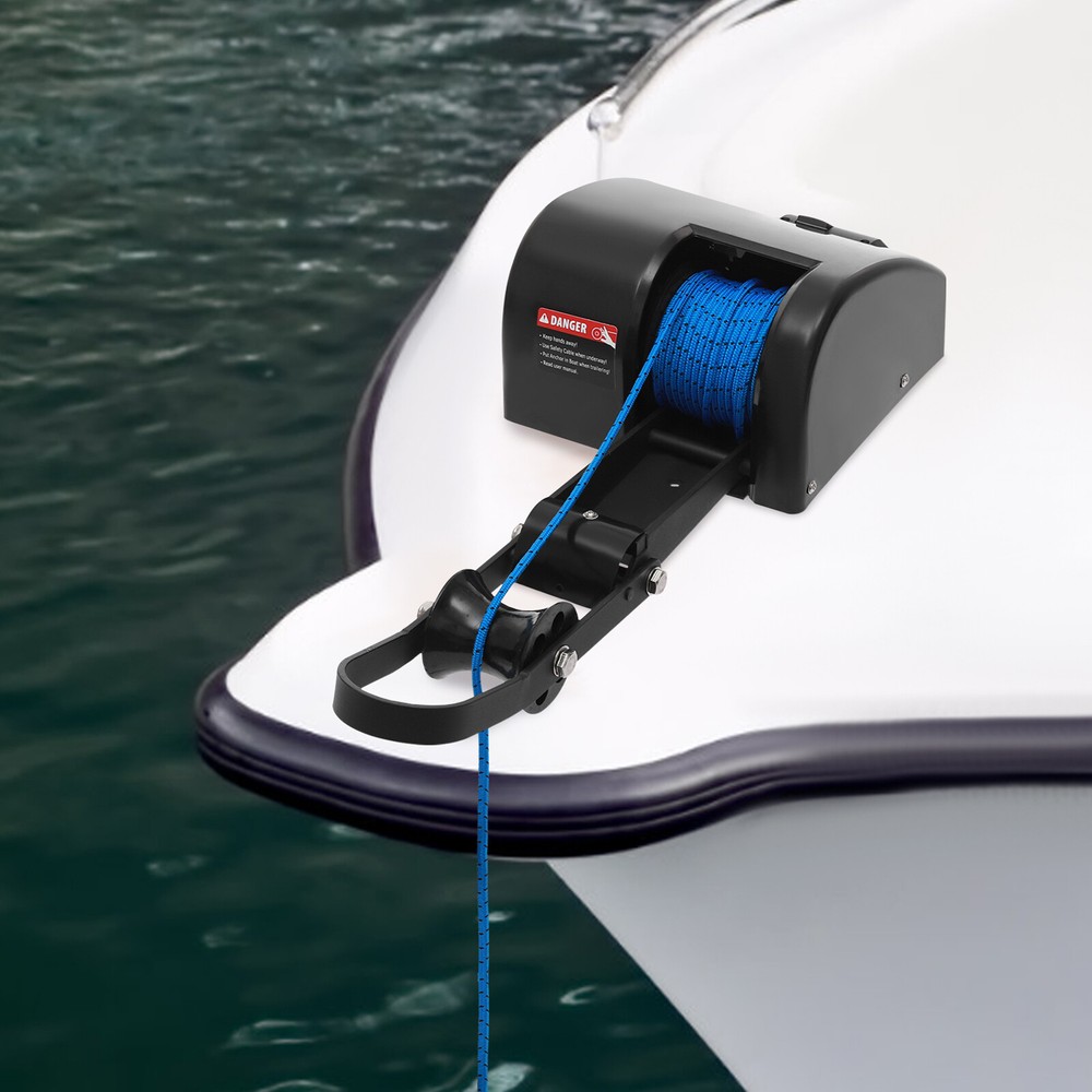 Boat Marine Electric Anchor Winch with Roller and Remote Control