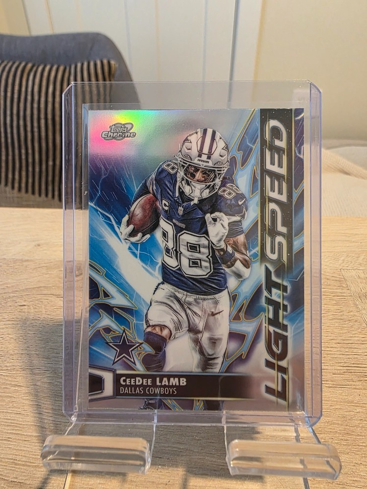 2025 Topps Cosmic Chrome Football Light Speed CEEDEE LAMB #LS-24