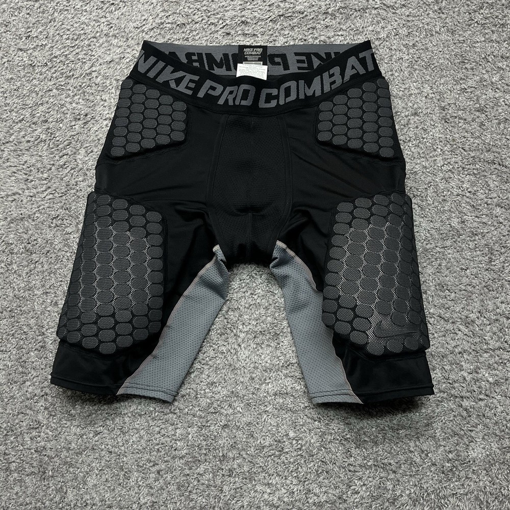 Nike Pro Combat Dri-Fit Compression Padded Shorts Football Mens Medium