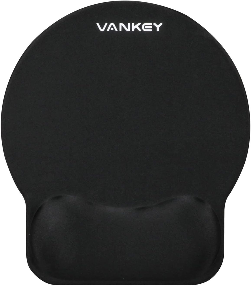 Ergonomic Wrist Support Mouse Pad, Comfortable Memory Foam Mouse Pad with Wrist