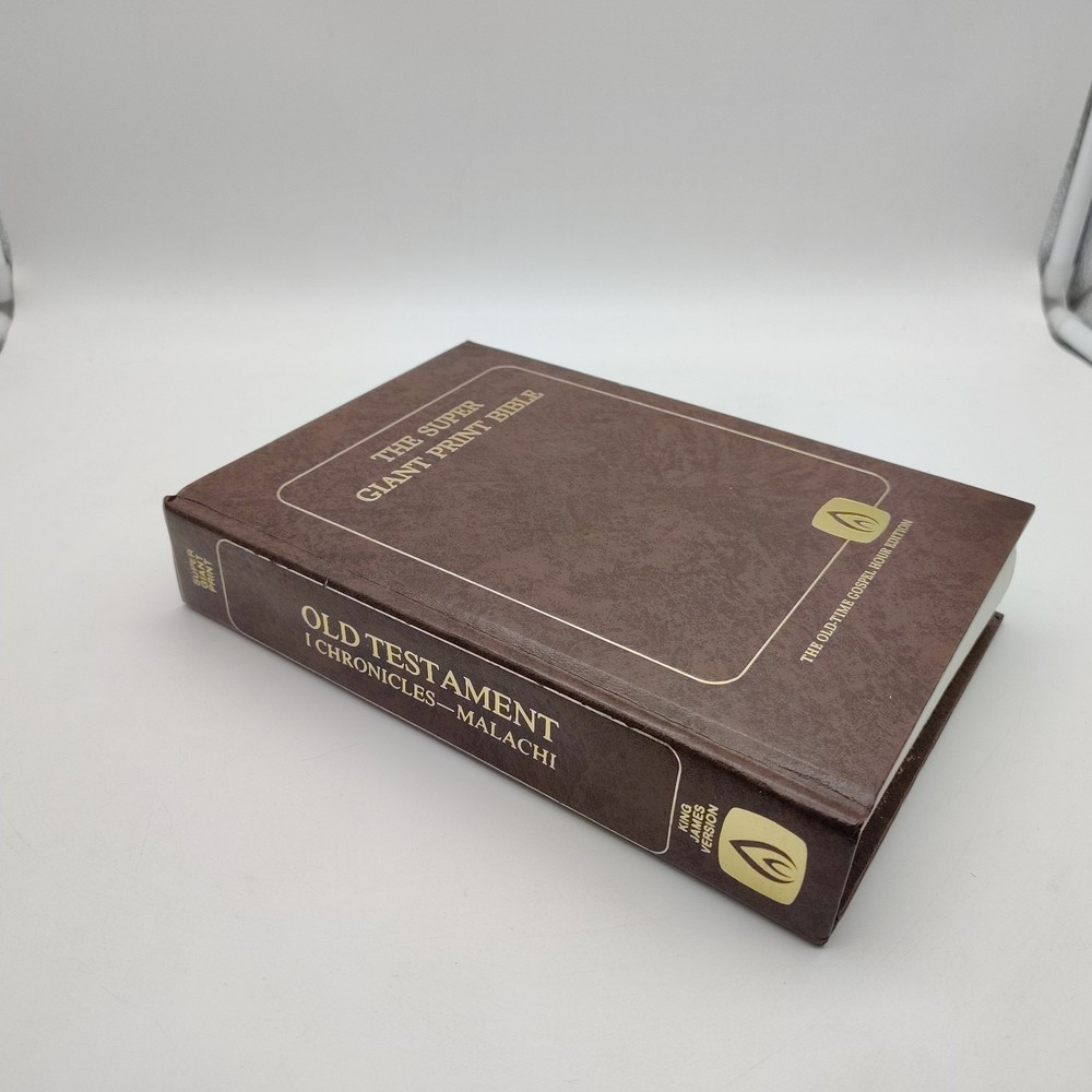 Super Giant Print Bible Old-Time Gospel Hour I Chronicles Malachi Old Testament