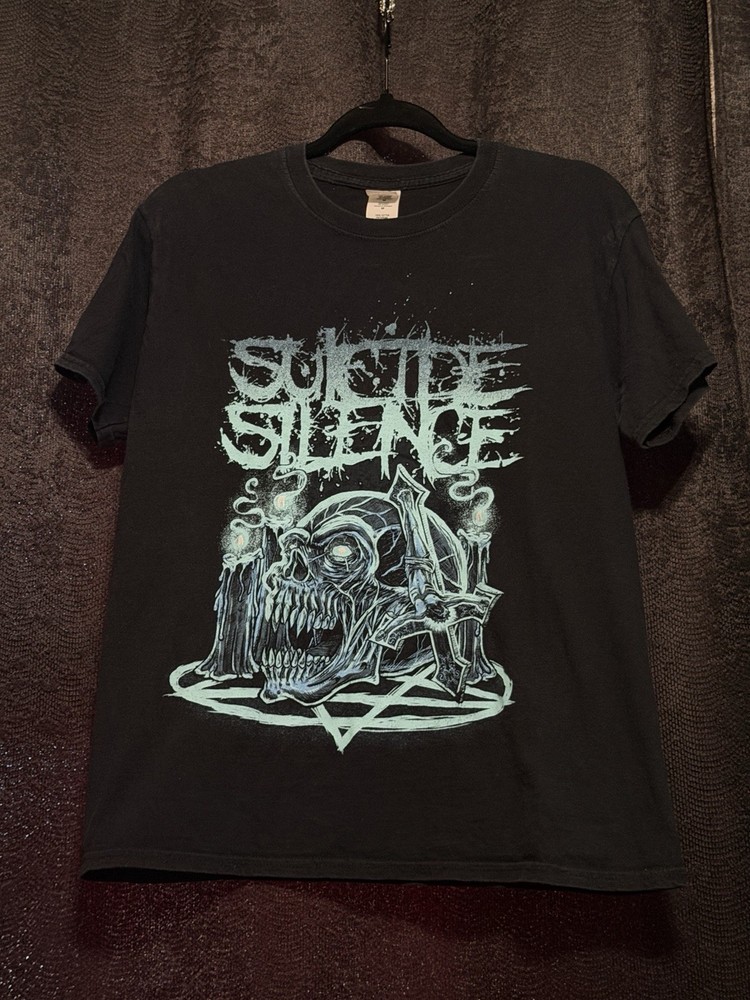 Vintage Suicide Silence Ritual Tshirt Medium Fits Small Lengthwise Rare