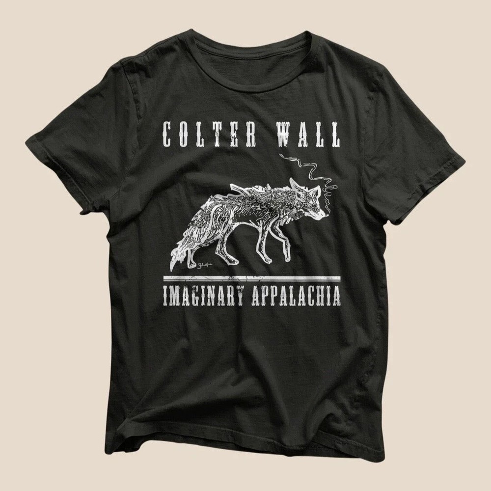 Colter Wall Imaginary Appalachia Cotton T Shirt Full Size S-5XL