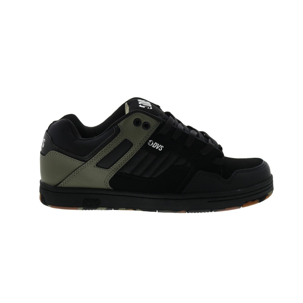 DVS Enduro 125 DV01314001 Mens Black Leather Skate Inspired Sneakers Shoes