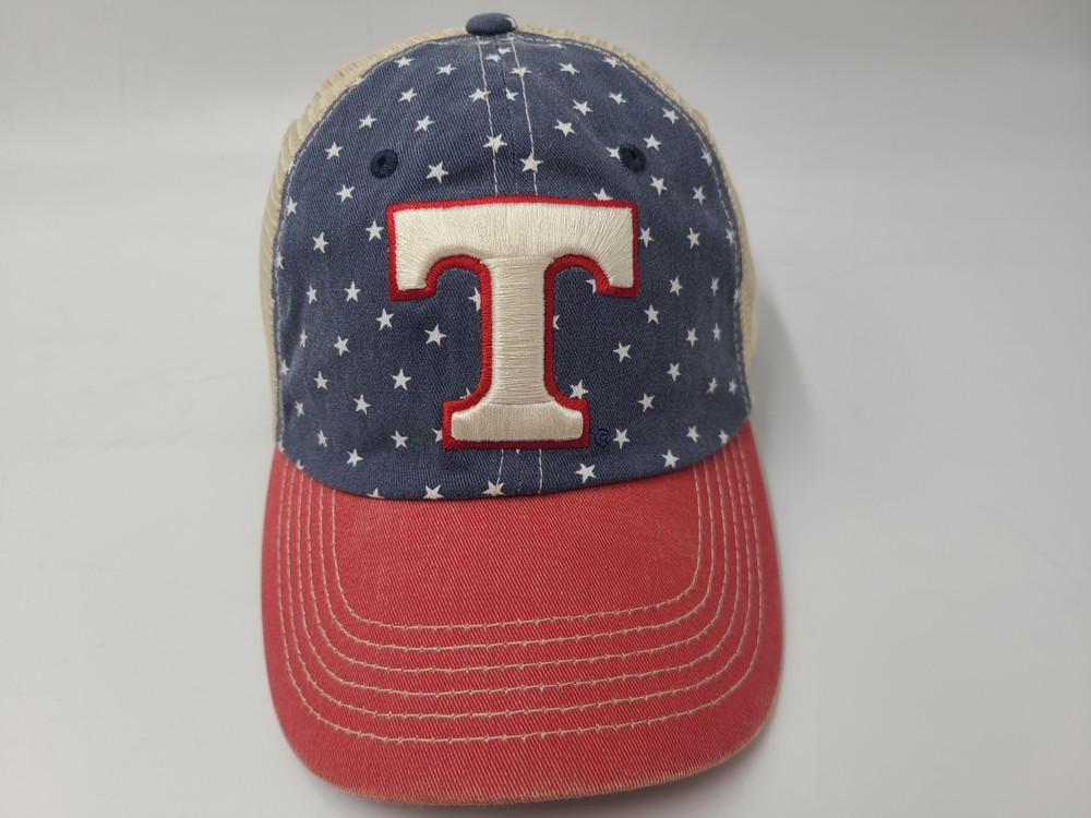 Tennessee Volunteers NCAA USA Flag Mesh Snapback Hat