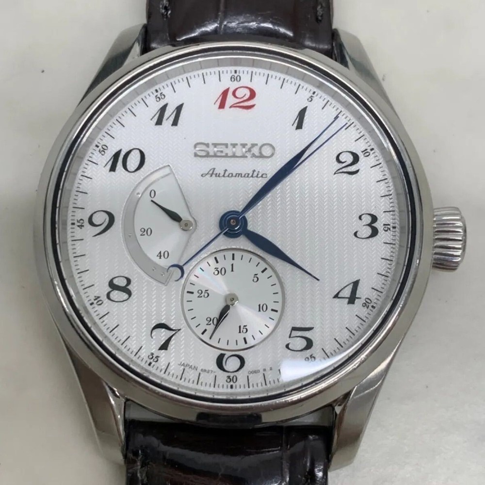 Seiko Presage Automatic White Dial Watch 6R27-00J0 Japan SARW025