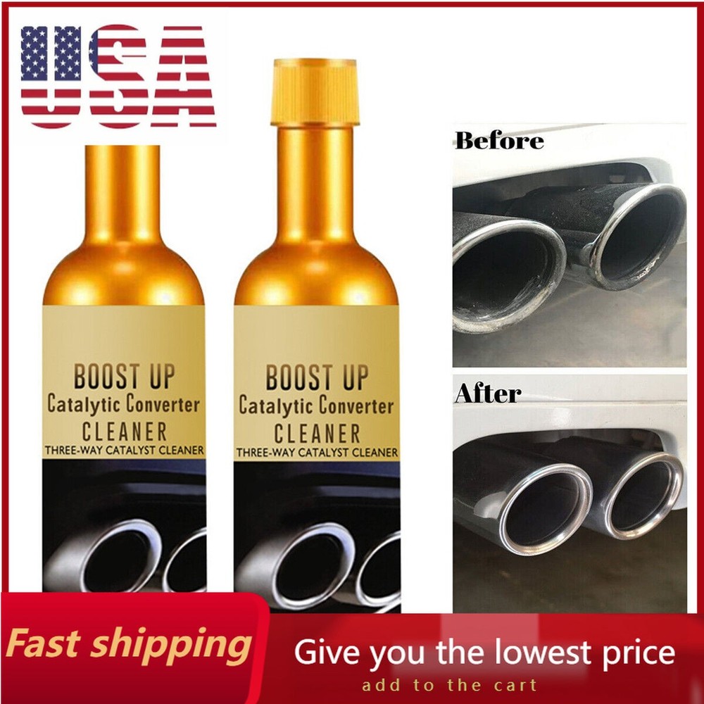2xMultipurpose Catalytic Converter Cleaner for Gasoline, Diesel & Hybrid Engines
