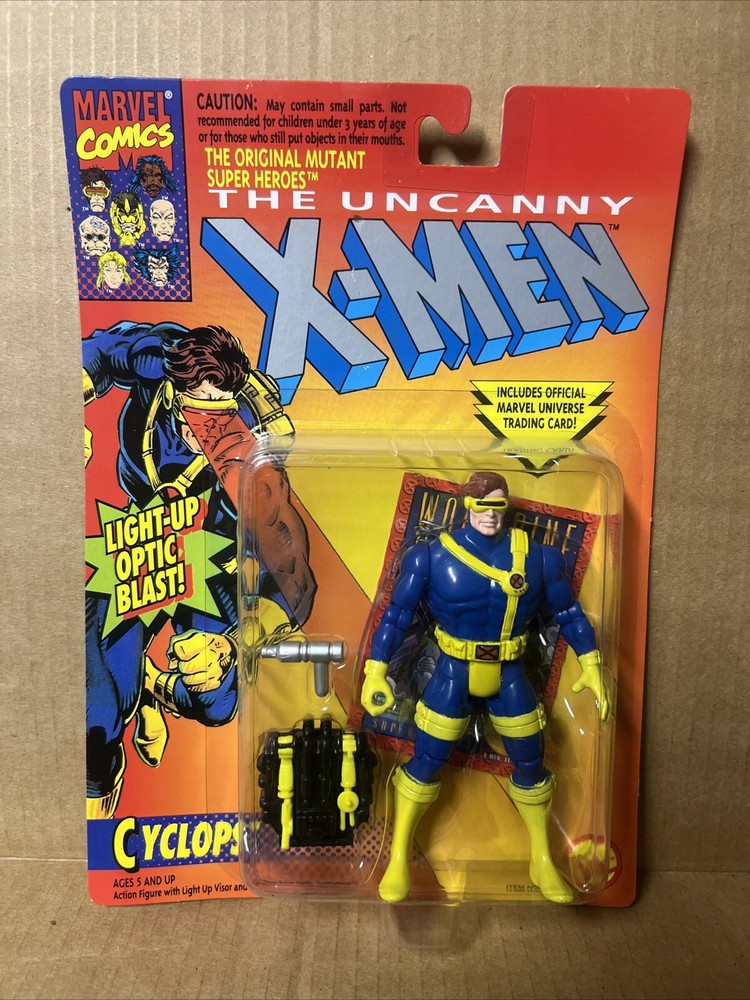 Vintage Marvel Comics Toy Biz Uncanny X-Men Cyclops Action Figure Brand New!RARE