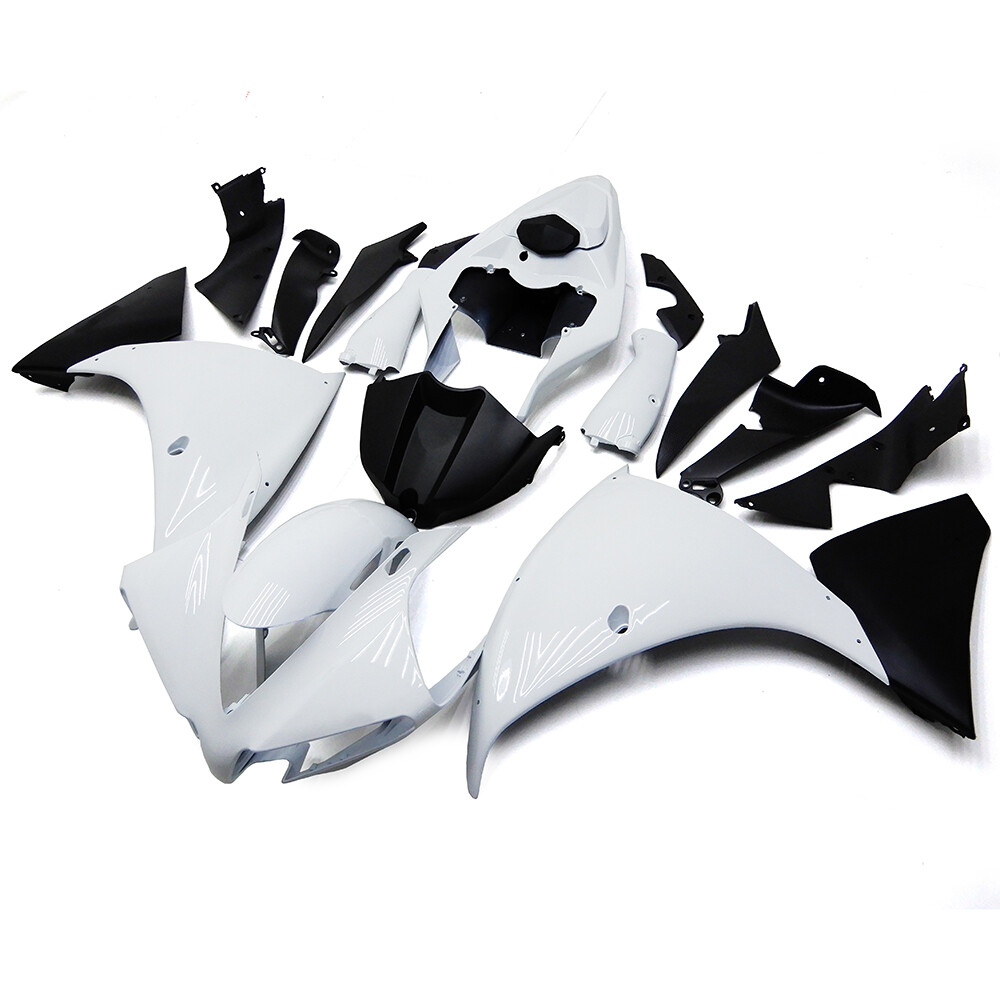 White Black Fairings Bodywork For Yamaha YZF1000 R1 YZF R1 2012 2013 2014 12 13