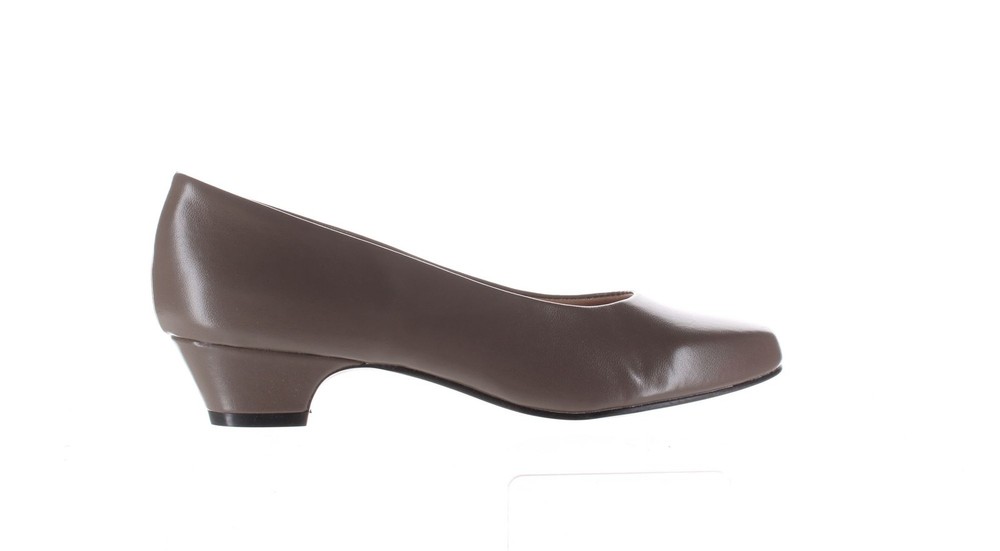 Women's Soft Style Angel II Gray Pumps - Size 6.5