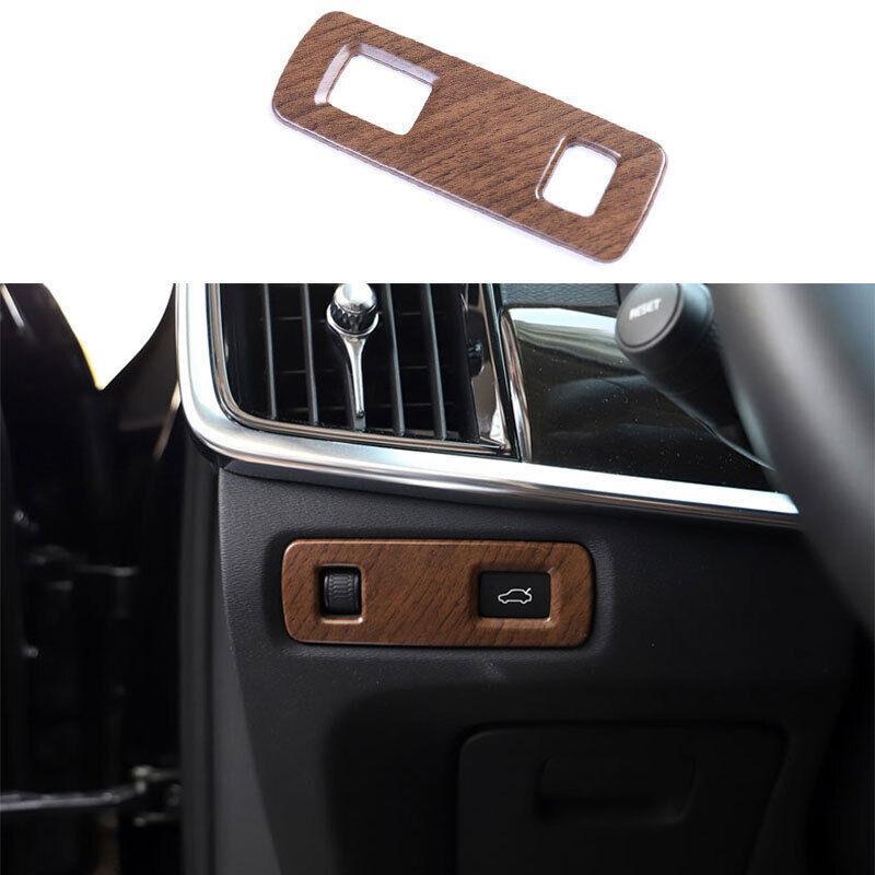 Volvo S90 2017-2022 Wood Grain Headlight Switch Trim Panel  