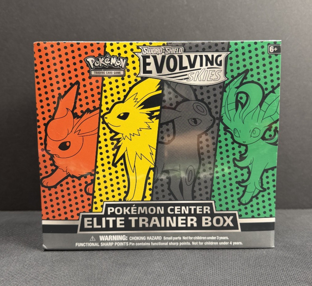 2021 Pokemon Center SWSH Evolving Skies Elite Trainer Box - Factory SealedRCH IS ACCEPTING CONSIGNMENTS! UP TO 95% PAYOUTS!