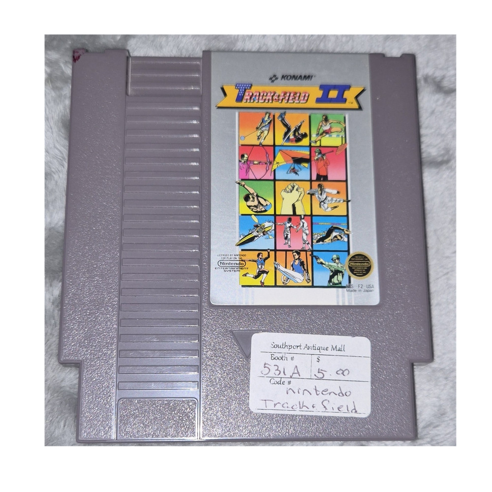 Konami Track & Field II Nintendo NES Game Cartridge NTSC-U/C (US/Canada)