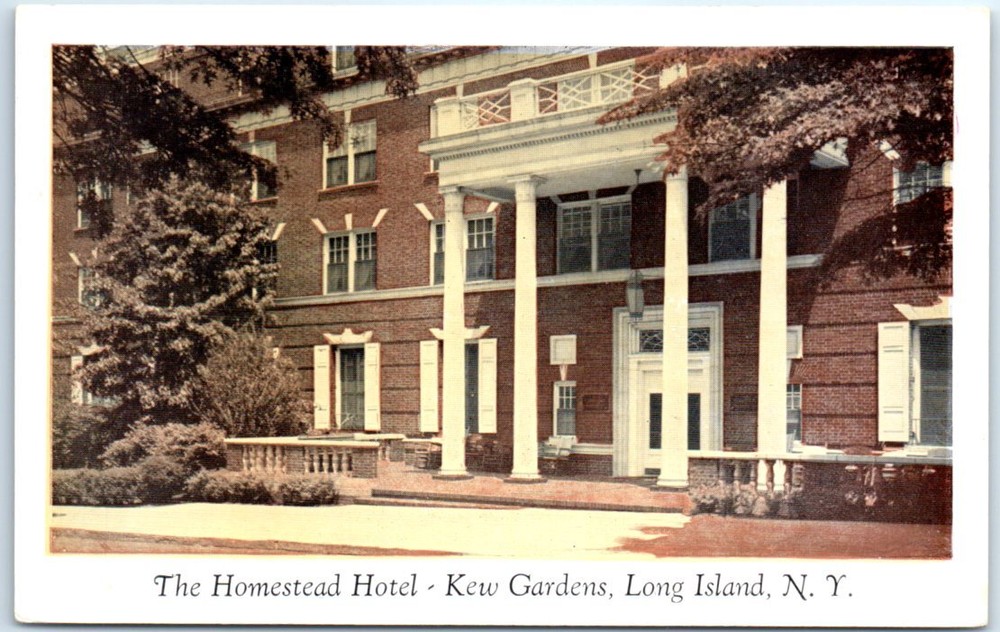 Postcard - The Homestead Hotel - Kew Gardens, Long Islands, New York