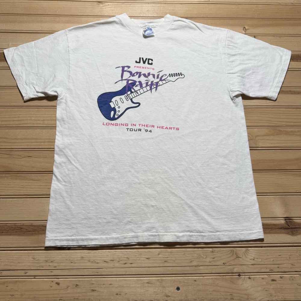 Vintage 90s BONNIE RAITT  Longing in their Hearts TOUR 1994 - T-Shirt Size Large