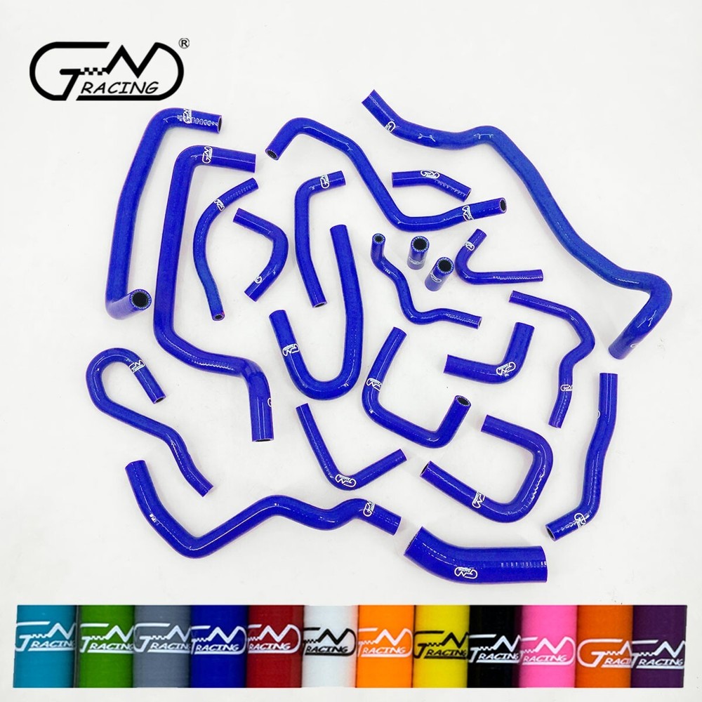 Fit Nissan Silvia S13 CA18DET 180SX 200SX 1989-1994 Silicone Heater Hoses Kit