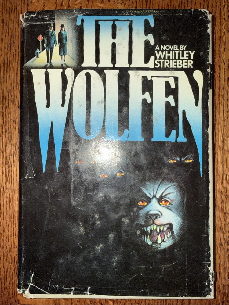 RARE The Wolfen by Whitley Strieber - 1978 - 1st Edition - HC/DJ