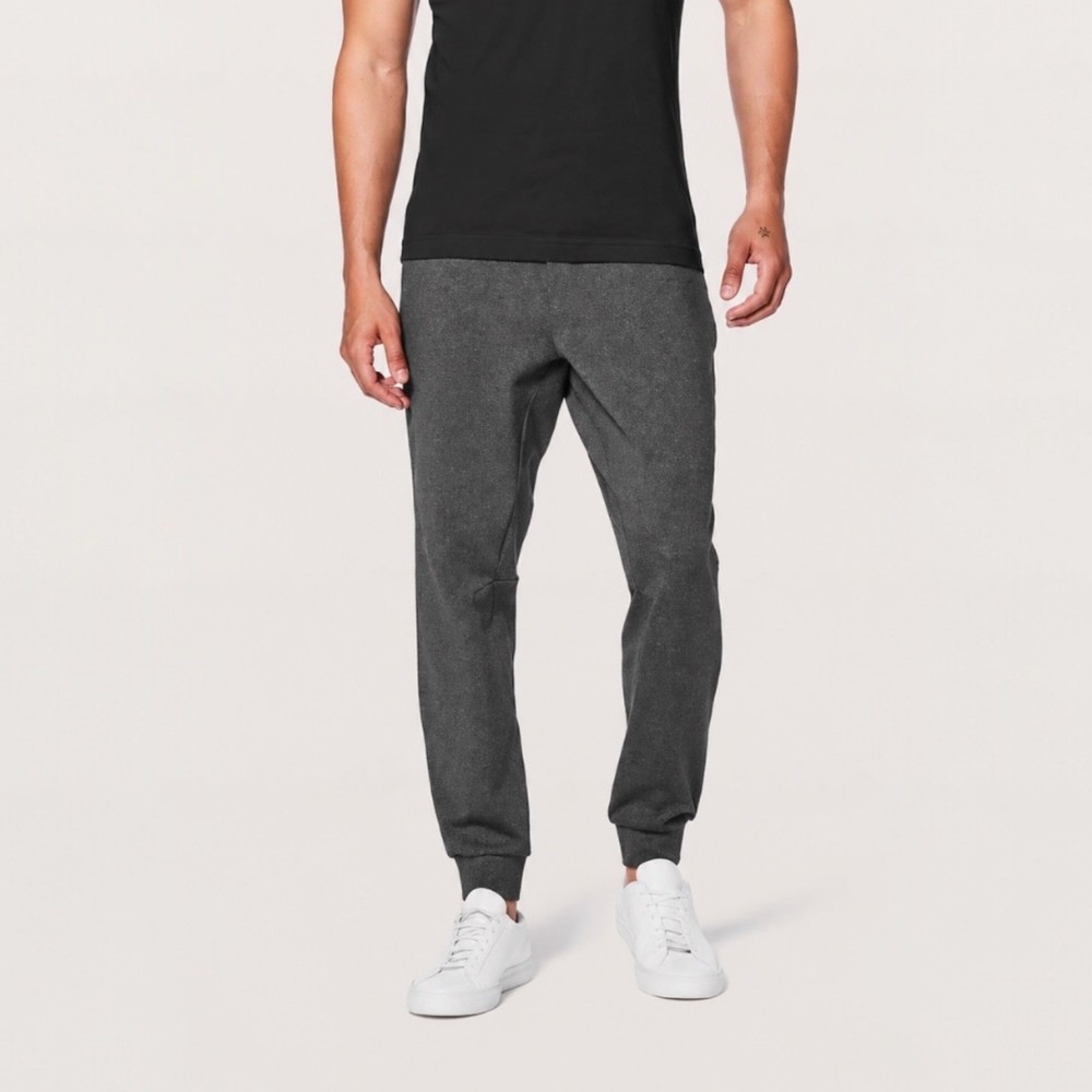 Lululemon Intent Jogger Men's XL Heathered Black Athletic Yoga Training Pants
