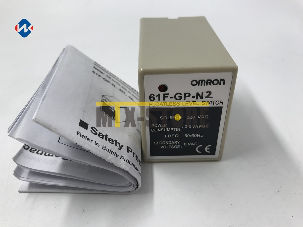 1PC Brand New In Box 61F-GP-N2 61FGPN2 AC220V Omron Floatless Level Switch