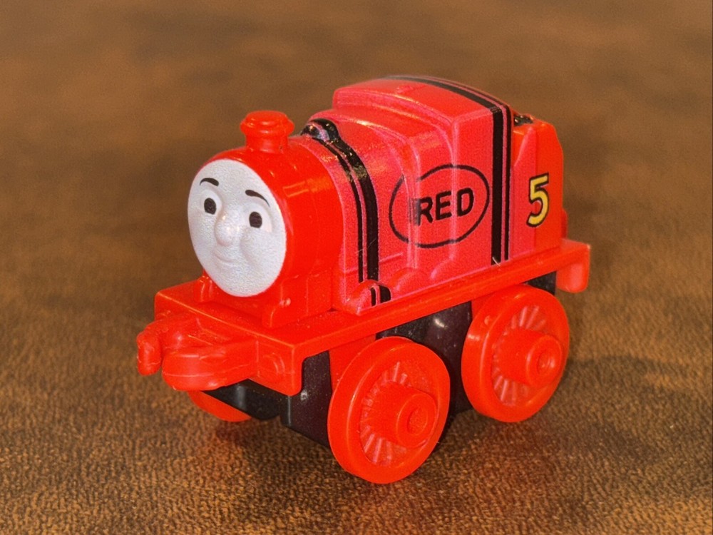 ‘14 Thomas The Train TrackMaster Small Push Along Die-Cast PVC Train #L24D FMJ32