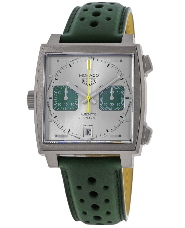Tag Heuer Monaco Chronograph Racing Green Men's CAW218E.FC6565