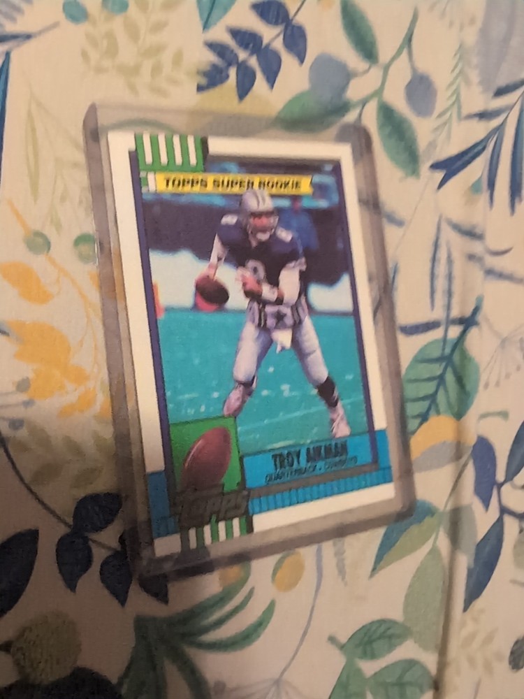 1990 Troy Aikman Topps Super Rookie