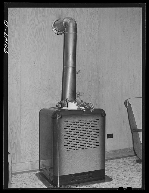 Boundary County Idaho 1941 Farmhouse Stove FSA Farm Security Administration