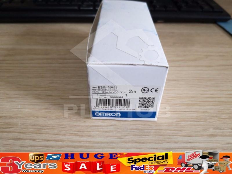 New In Box Omron Photoelectric Sensor Switch E3X-NA41 E3XNA41 *TT