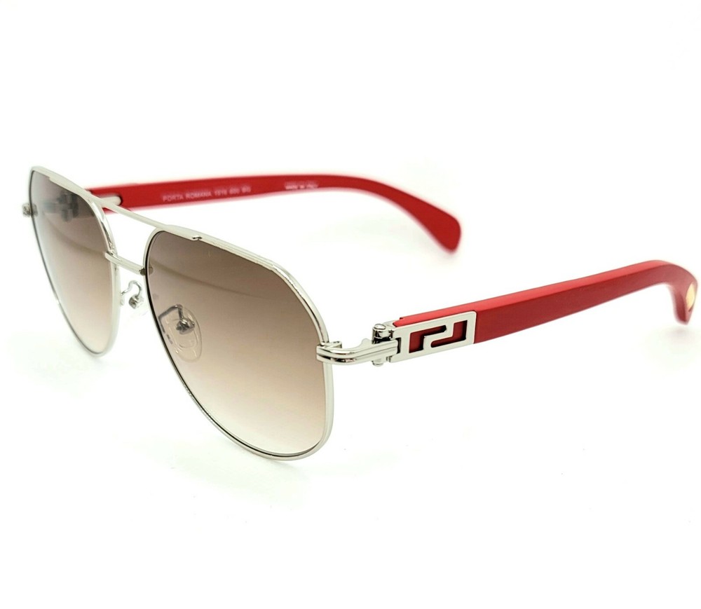 PORTA ROMANA SUNGLASSES  and frames   MOD.1516 sun   gold  wood  red  2