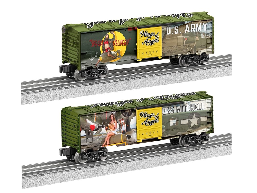 Lionel Wings of Angels – Sarah MUSA O Gauge Model Train Boxcar