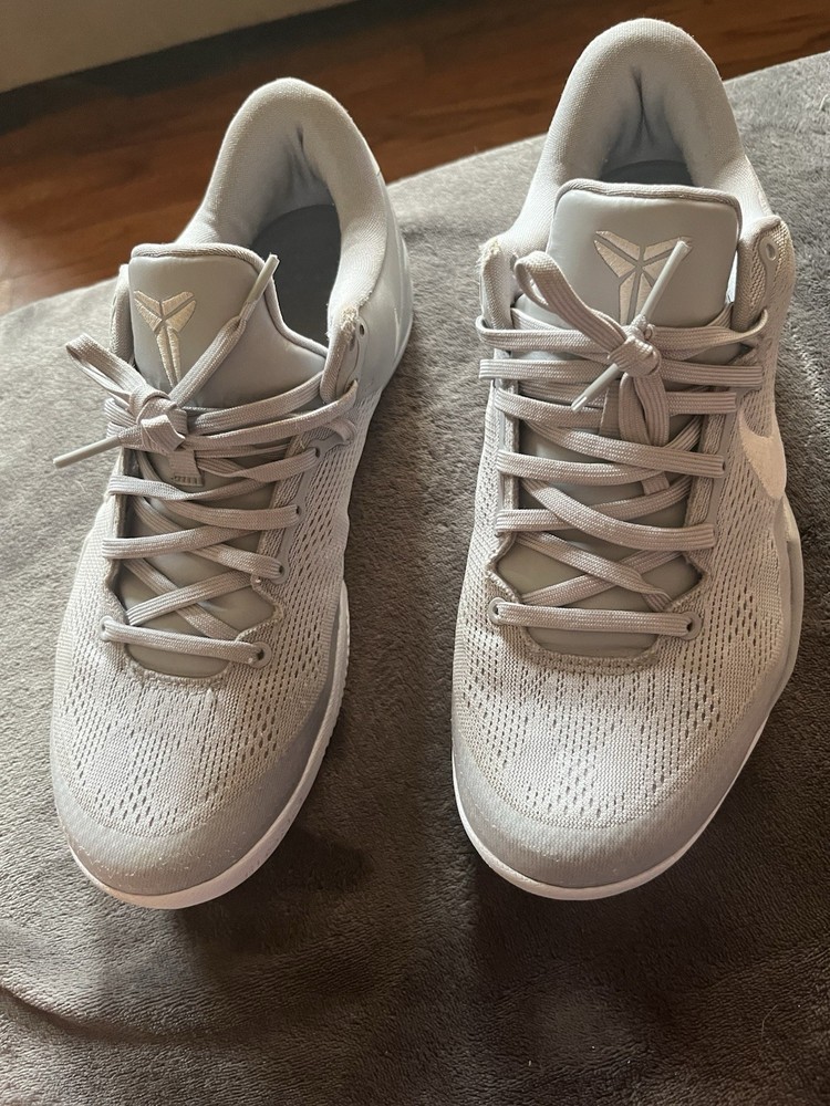 🔥Nike Kobe 8 Protro Wolf Grey Men’s Sz 9 Excellent. 2 Games Played. No Box. 🔥