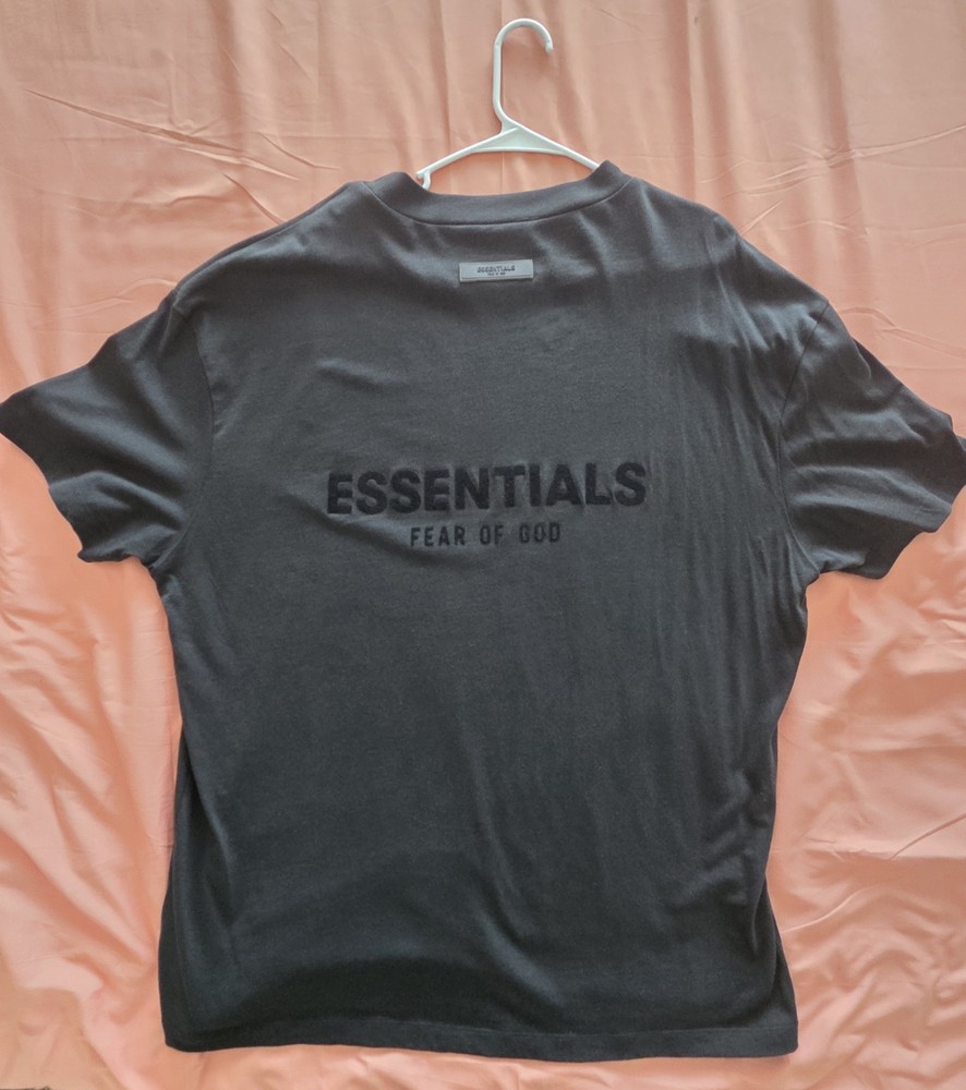 Essentials Fear Of God Black Shirt Size XL