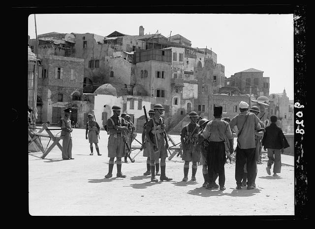Palestine disturbances during summer 1936,Tel Aviv,Israel,Middle East,Jaffa,22