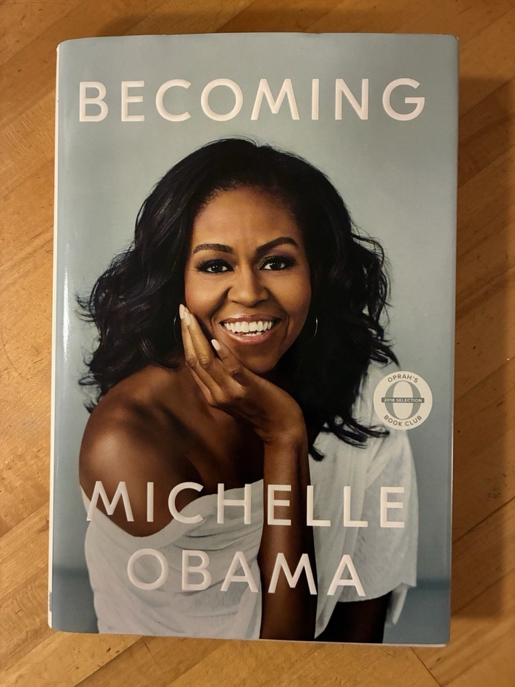 Becoming by Michelle Obama 2018 Crown New York First Edition Hardcover Book