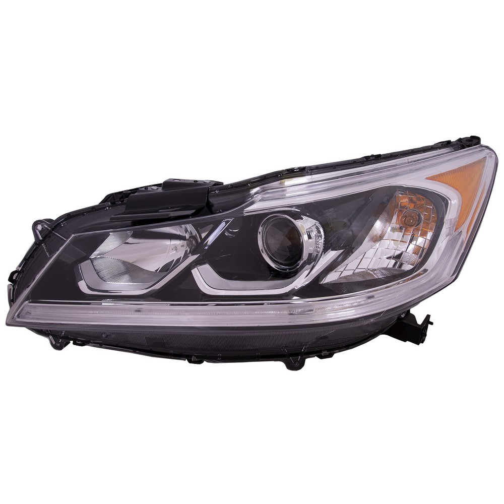 2016-2017 Honda Accord Left Driver Side Halogen Headlight with LED DRL