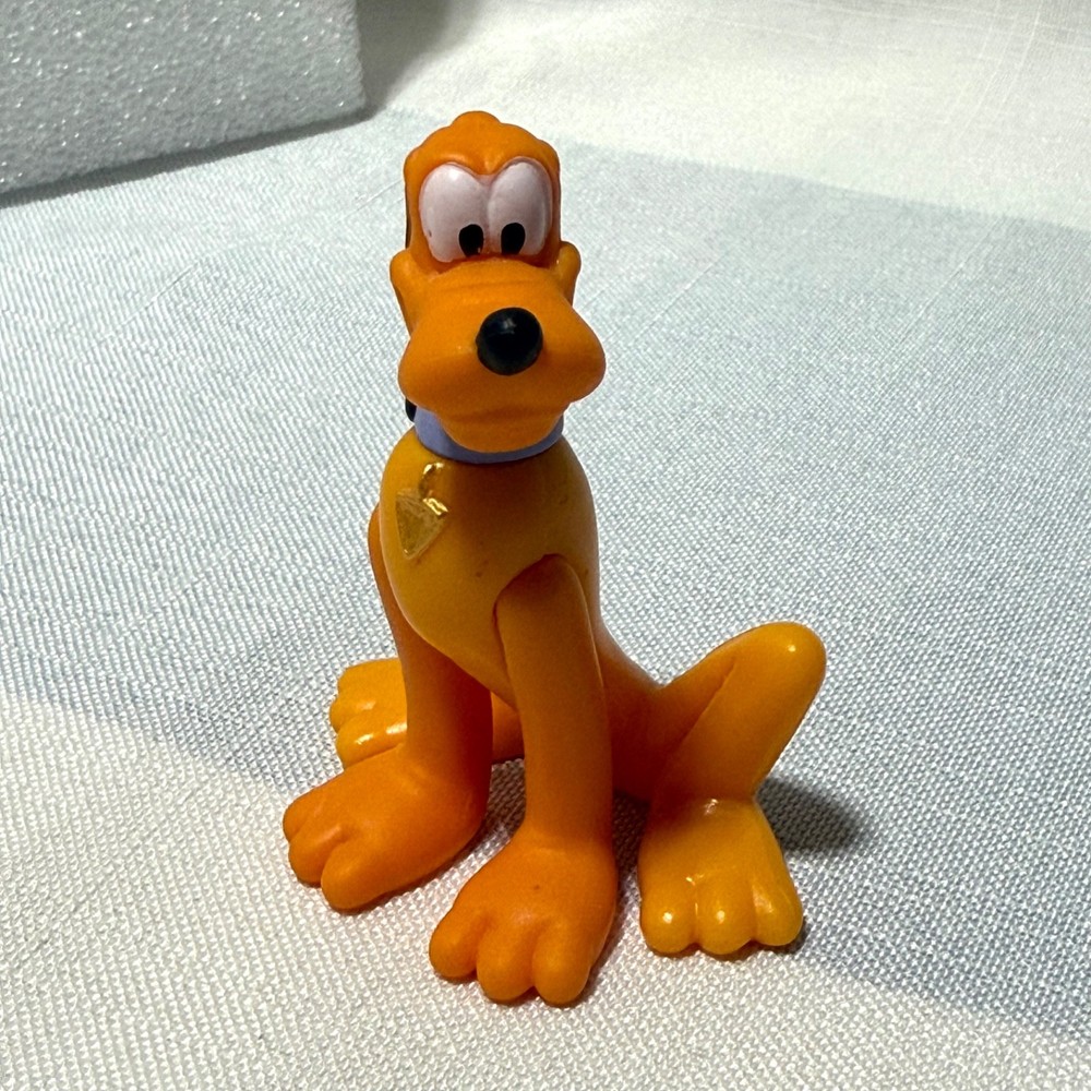 Disney Dog Pluto Plastic Figurine Sitting Mickey Mouse Clubhouse McDonald’s 2021