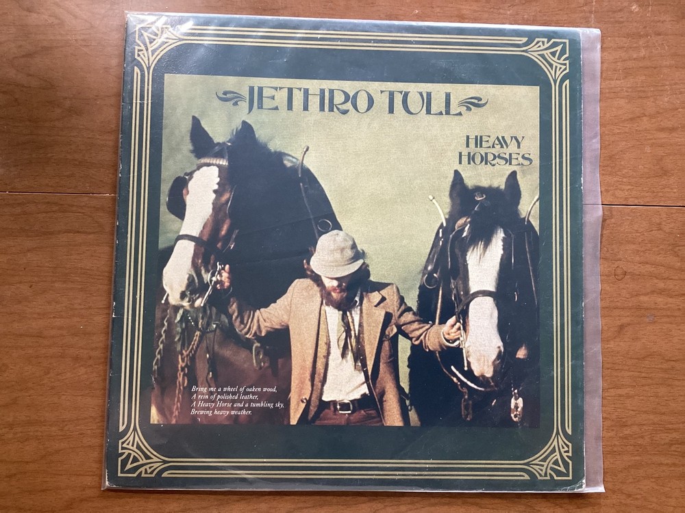 Jethro Tull - HEAVY HORSES LP UK 1978 Chrysalis Records