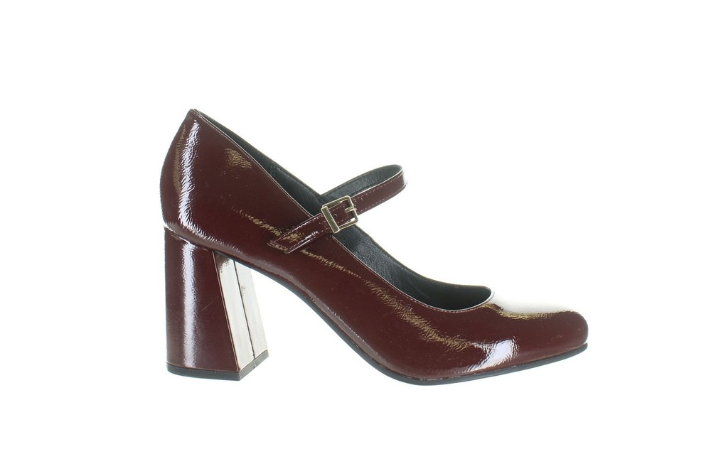 Xappeal Womens Molly Burgundy Mary Jane Heels Size 10 7831233