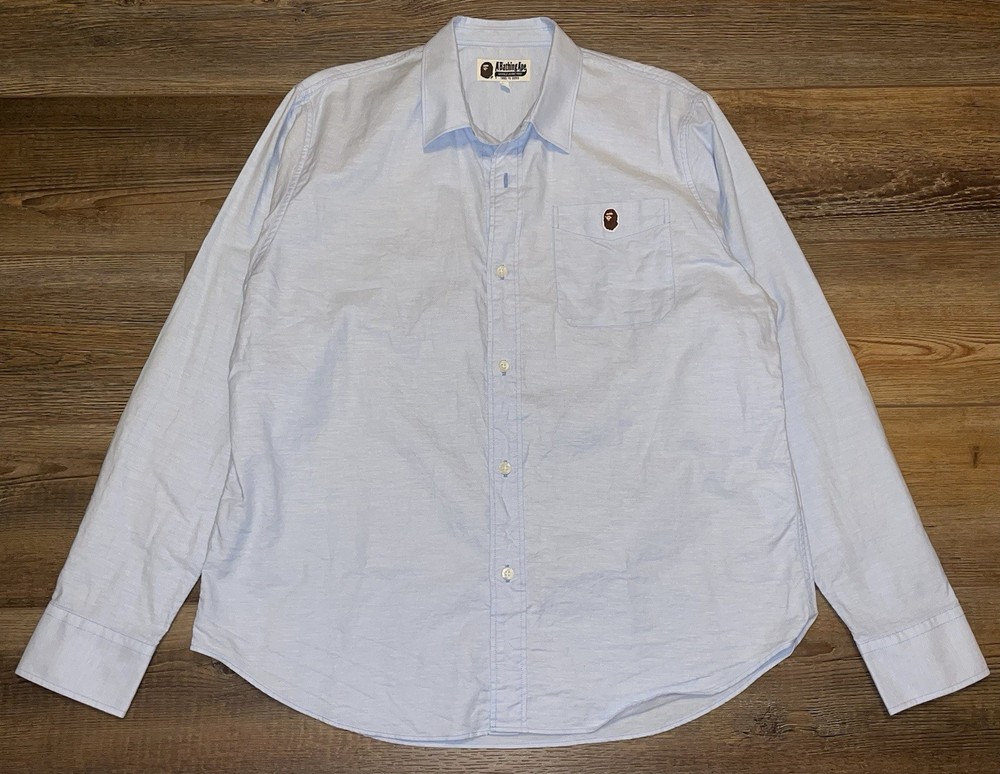 A Bathing Ape Bape One Point Relaxed Fit Shirt Mens Medium Designer Fashion