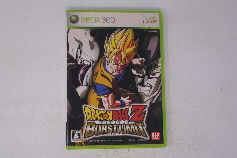 Dragon Ball Z Burst Limit Xbox 360 JPN NTSC-J (Region Locked)
