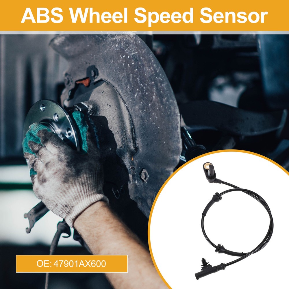 Nissan Micra III Rear Left ABS Wheel Speed Sensor No.47901AX600