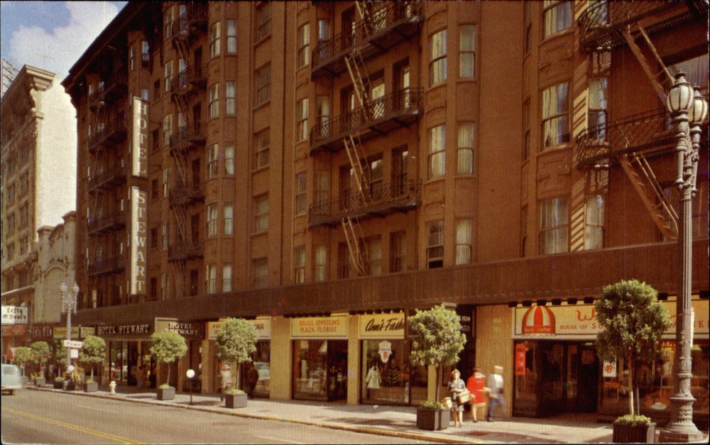 Hotel Stewart ~ San Francisco California ~ Handlery Hotel ~ Union Square