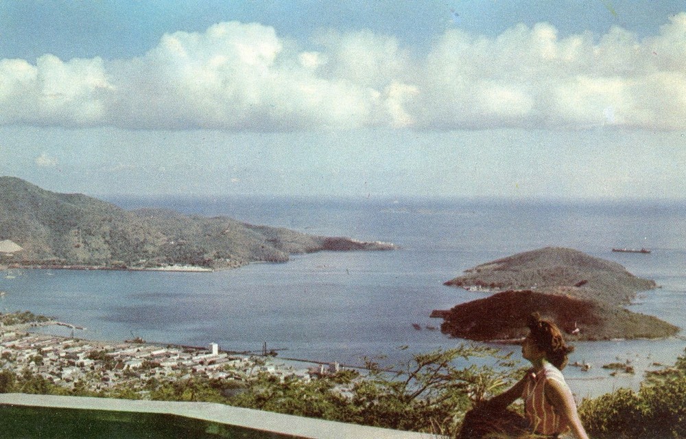 Charlotte Amalie, St. Thomas, Virgin Islands, 1952, UNP, VG --POSTCARD